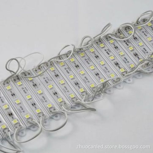 High brightness 3 LEDs IP67 5050 LED module